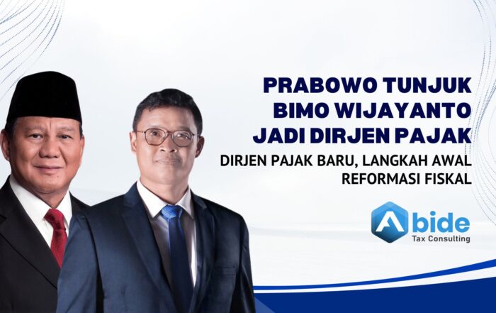 Bimo Wijayanto ditunjuk sebagai Dirjen Pajak oleh Presiden Prabowo