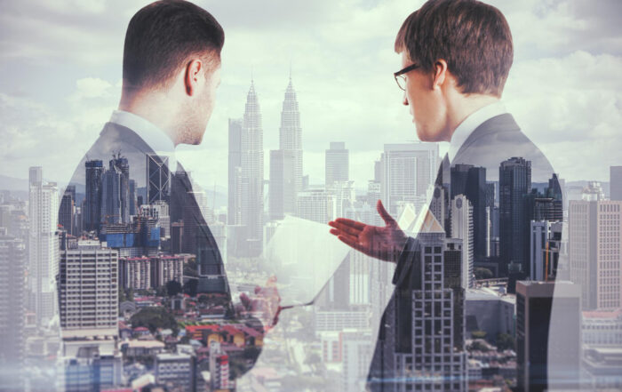 Ilustrasi kerja sama internasional terkait pertukaran data properti global oleh otoritas pajak